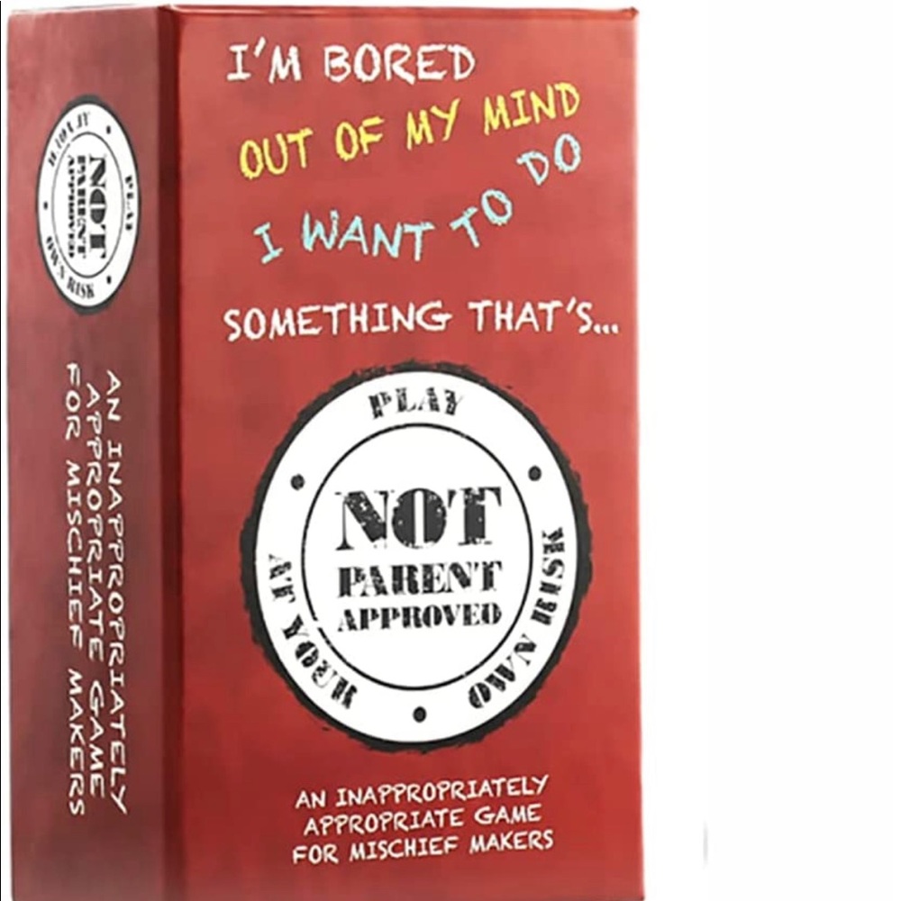 Not parent approved card game-brand new